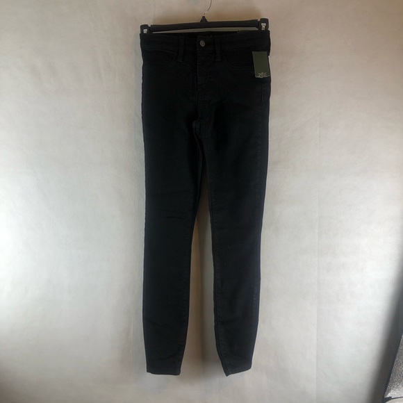 Wild Fable distress dark wash highest rise Mom jeans size 00/24 NWT skinny - Picture 5 of 7